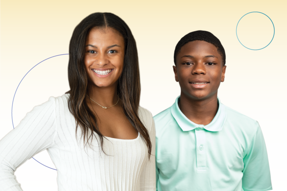 National Patient Ambassadors Katherine and Parker