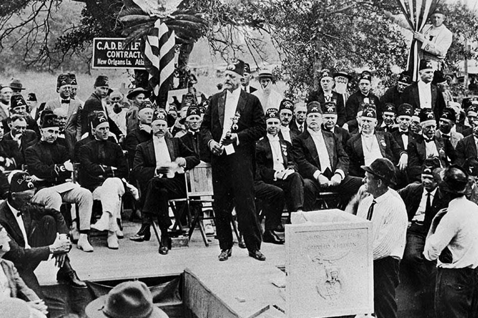 Grundsteinlegung des Krankenhauses von Shreveport