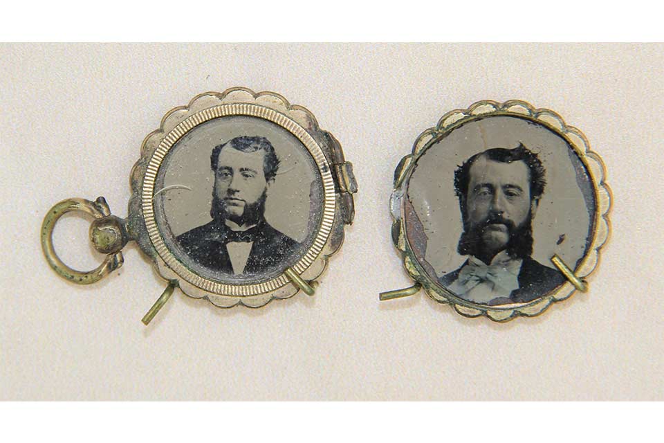 Walter M. Fleming, M.D. Photo Locket