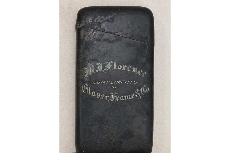 Billy Florence’s Cigarette Case