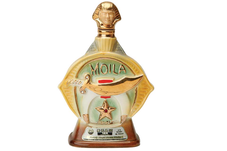 Moila Shriners Decanter, cerca de 1972