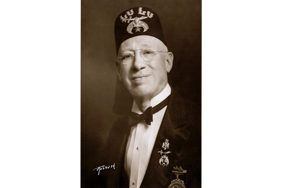 1919-1920 Ehemaliger kaiserlicher Potentat W. Freeland Kendrick, LuLu Shriners