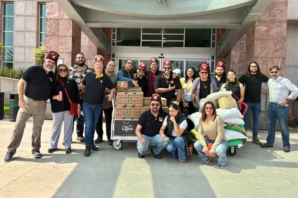 Midas Shrine Club members and volunteers.