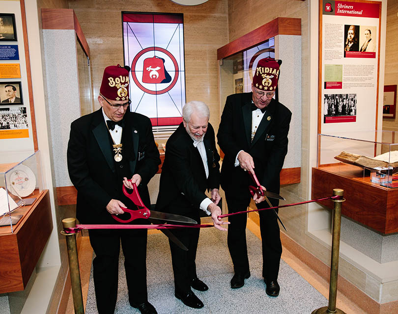 Schreiner am National Masonic Memorial