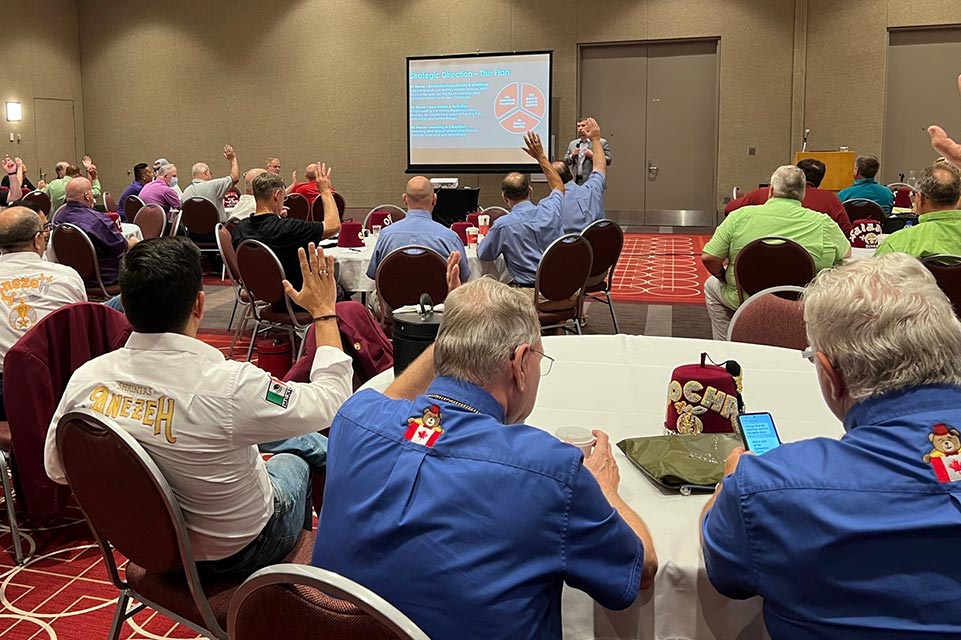 Membership Summit participants