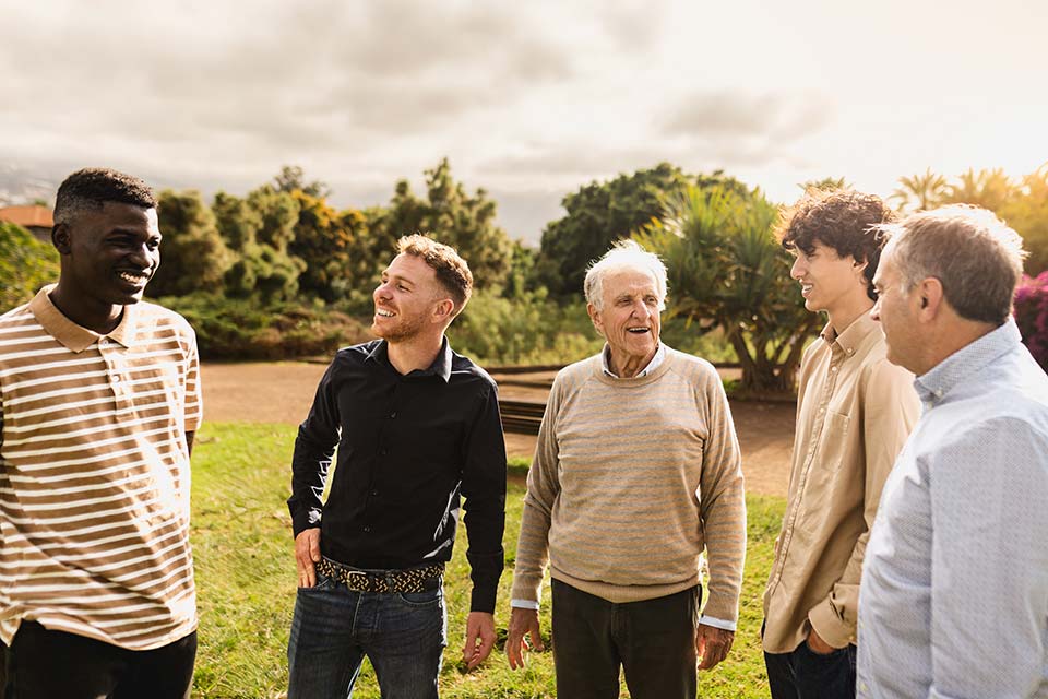 five men