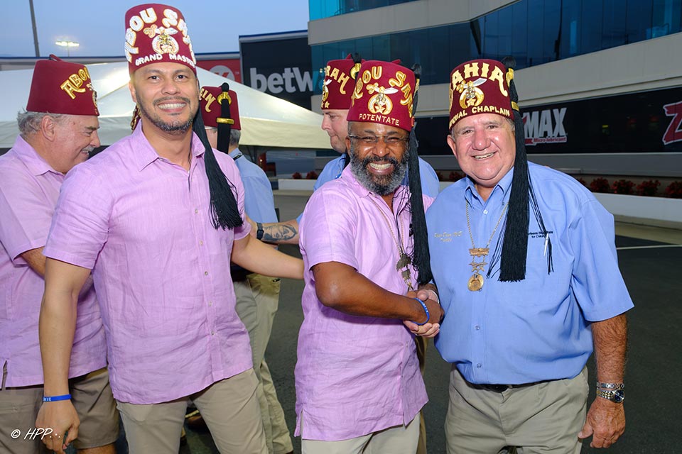 Shriners durante a parada