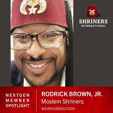 Rodrick Brown, Jr. headshot