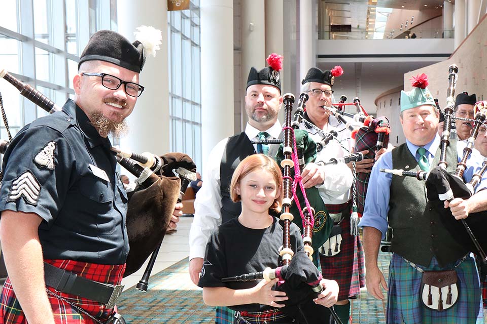 bag pipe group