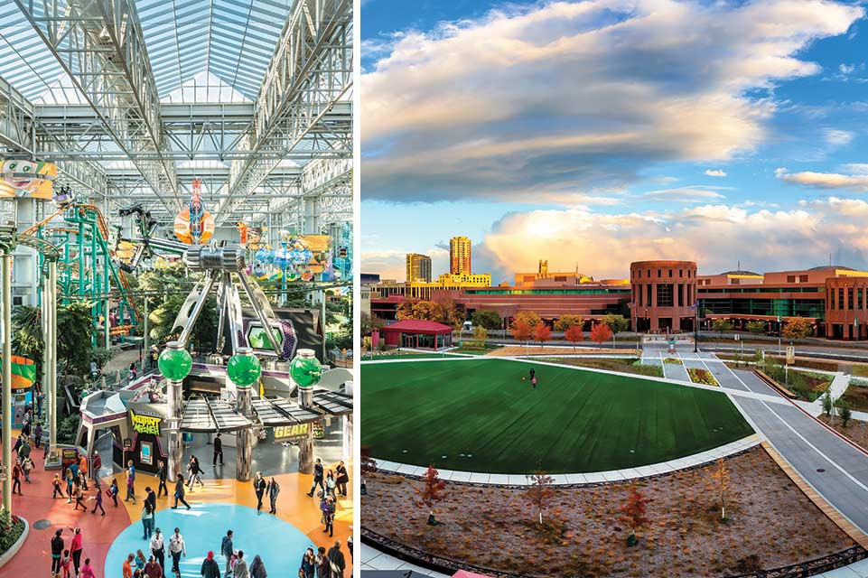 Centro de Convenciones de Minneapolis y Nickelodeon Universe