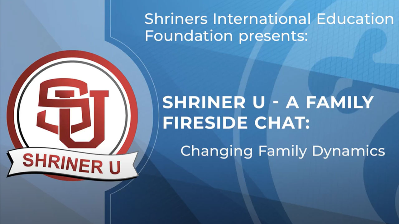 Logo der SIEF Noble Academy, Shriners International Education Foundation präsentiert: Shriner U – Veränderte Familiendynamik