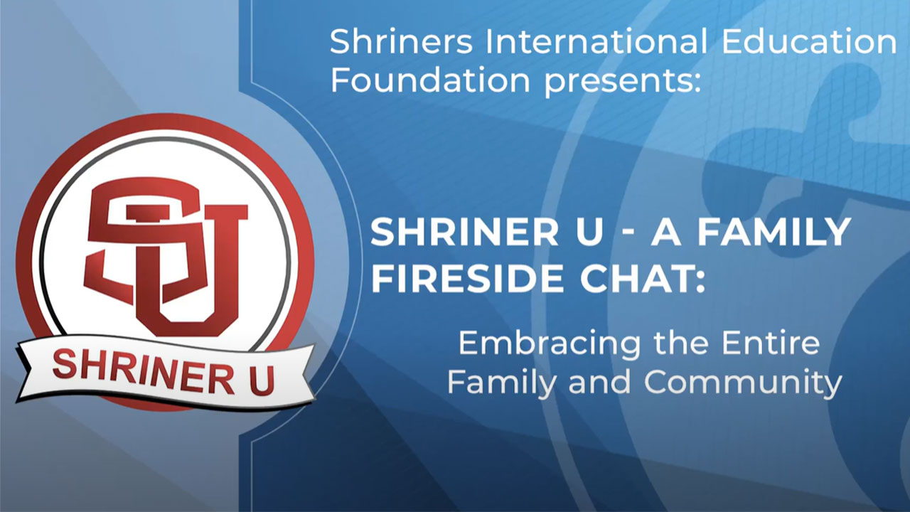 SIEF Noble Academy logo, Shriners International Education Foundation presents: Shriner U – Embracing the Entire Family and Community